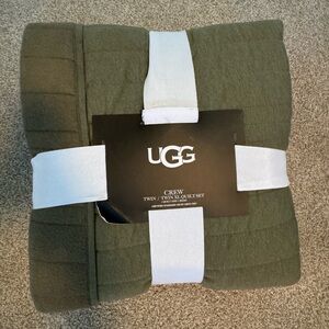 Ugg Twin Quilt Set Green
